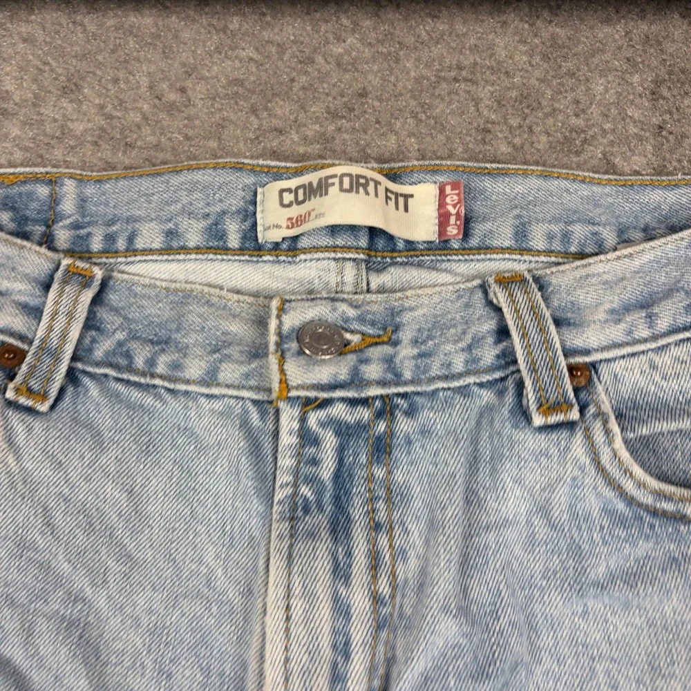 Levi 560‎ Jeans Mens 36x30 Comfort Fit Light Wash Baggy Denim Loose Leg Y2K 00s